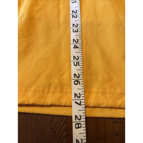 Champion Yellow Packable Pullover Yellow With Hood Size Medium - Picture 7 of 7